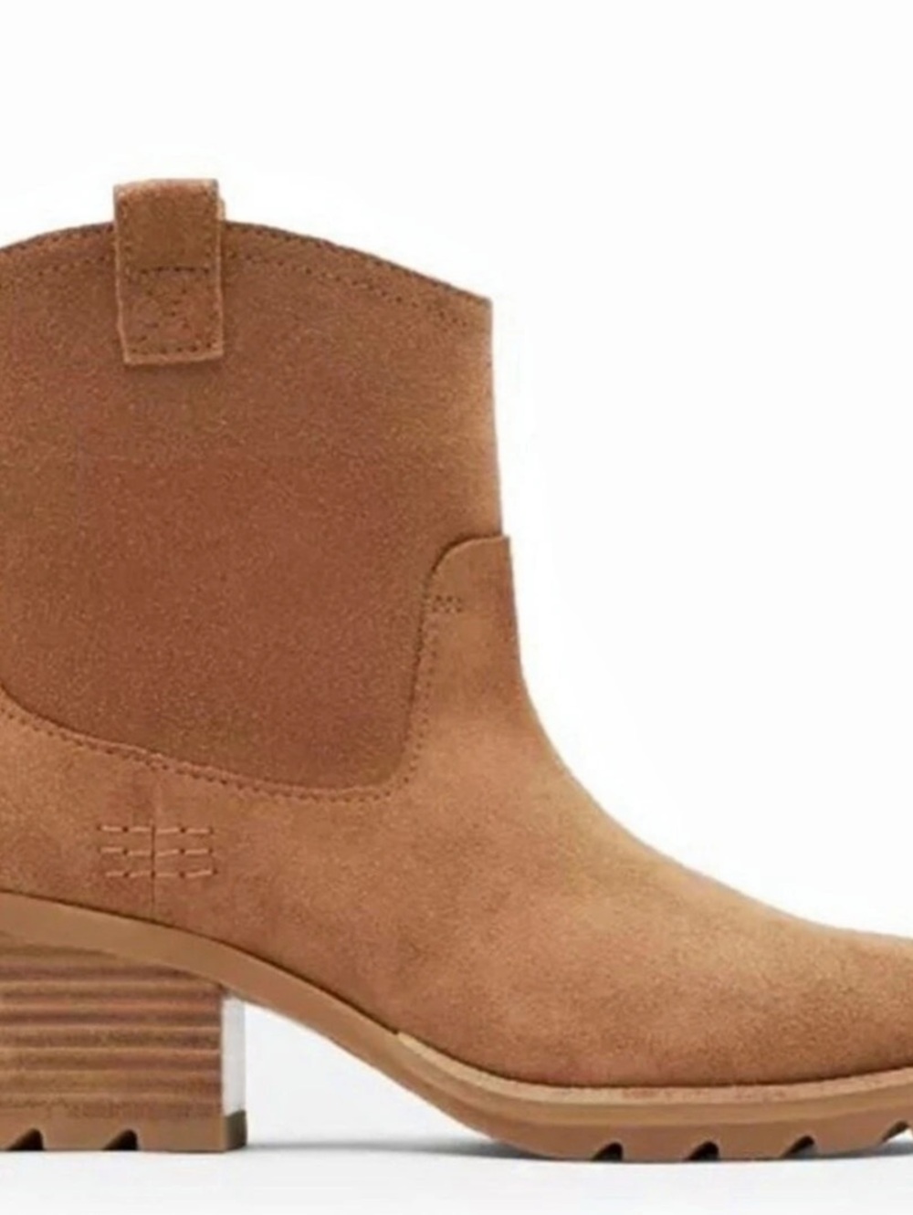 Sorel Brown Suede Ankle Boots